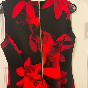 Calvin Klein Floral Sleeveless Dress